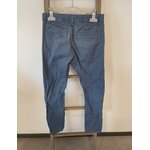 PCAR14 PANTALON BLEU CARROT FIT KIABI 10 ANS DOS