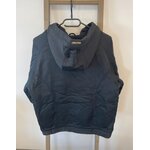 PCAR21 VESTE NOIRE A CAPUCHE KIABI 14 ANS DOS