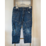 PCAR51 JEAN BLEU AVEC EMPIECEMENTS VERTBAUDET 8 ANS