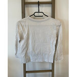 PCAR53 TSHIRT MANCHES LONGUES BLANC RACER NPO 10 ANS DOS