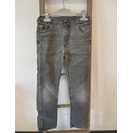 PCAR65 JEAN GRIS COUPE DROITE TAPE A L'OEIL 10 ANS