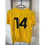 PCAR98 MAILLOT DE FOOT JAUNE DU SOC NIKE 12 13 ANS DOS