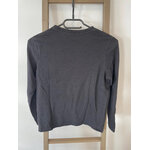 PCAR113 TSHIRT NOIR MANCHES LONGUES KIABI 12 ANS DOS