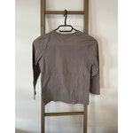 PCAR122 TSHIRT MARRON MANCHES LONGUES ANGRY BIRDS 10 ANS DOS