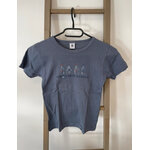 PCAR129 TSHIRT BLEU PETIT BATEAU 10 ANS