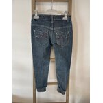 PCAR135 JEAN BLEU RESSERRE CHEVILLE LEAVA 8 ANS DOS