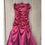 PCAR143 ROBE DE SOIREE FUSCHIA JUJU & CHRISTINE 38 40 DETAIL
