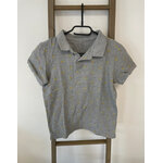 VGIR104 POLO GRIS A MOTIFS PALMIERS TEX 13 14 ANS