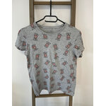 VGIR127 TSHIRT GRIS TETE DE MORT TEX 13 14 ANS