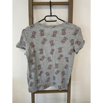 VGIR127 TSHIRT GRIS TETE DE MORT TEX 13 14 ANS DOS