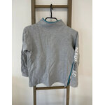VGIR140 PULL COL MONTANT BLEU ET GRIS TISSAIA 14 ANS DOS