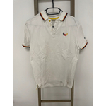 MBLA167 POLO BLANC NOIR ROUGE ET JAUNE ALLEMAGNE KAPORAL S