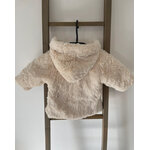 FBER46 veste en fourrure avec capuche, 3 ans, DOS