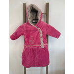FBER50 combipilote rose avec capuche 2 en 1, 9 mois