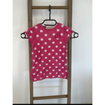 FBER54 robe rose à poid gris petites manches, Z, 18 mois
