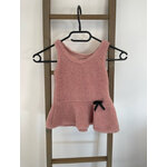 FBER59 robe rose sans manche, 18 mois