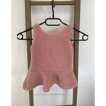 FBER59 robe rose sans manche, 18 mois, DOS