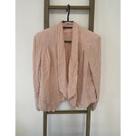 FBER68 veste rose poudrée souple, camaieu, 40