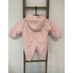FBER71 combinaison rose, grain de blé, 6 mois, DOS