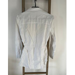 CMEN40 chemise blanche longue resserée a la ligne, DOS