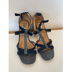 ACOR05 sandales bleues et brillant, Grands boulevards, 41