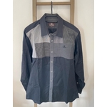 ACOR12 chemise bleu marine et rayures, Olly Gan, L