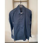 ACOR13 Chemise bleu marine coupe ajsutée, Devred, XL