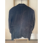 ACOR15 balazer en velour noir, frascati, DOS
