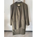 NTRO03 Tailleur jupe kaki, Lewinger, 44