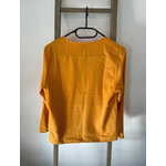 NTRO13 blouse moutarde, shein, xs, DOS