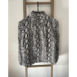 NTRO14 blouse serpent gris shein, XS