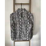 NTRO14 blouse serpent gris, shein, xs DOS
