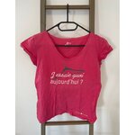 MVAN32 tshirt rose, cache cache, T2