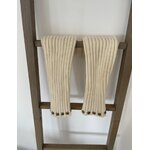 MCAL226 robe pull beige, manchons