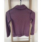 MCAL229 Pull col roulé violet, wdze, DOS