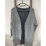 MCAL232 ensemble gilet, robe col montant