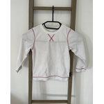 MCAL245 pull blanc et fushia, Quechua, 4 ans