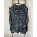 CADD03 pull col roule gris a paillettes, jacqueline riu, T4