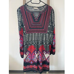 CADD20 robe manches longues a motifs, jacqueline riu, T4