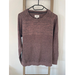 CADD56 pull rose marron col rond, Q S, XXL