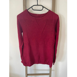 JTAN11 pull bordeaix col rond viscose, XL