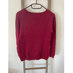 JTAN11 pull bordeaux col rond, DOS