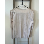MPER32 pull beige et dore col V, grain de malice, DOS