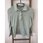 NJAN34 polo vert clair manches longues, Lacoste, 36