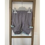 NJAN62 Pantalon gris et bleu ciel, 6 mois