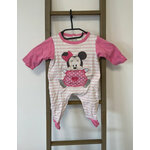 NJAN73 Pyjama minnie rayé rose, Disneyn 9 mois