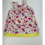 NJAN106 robe fleurie sans manche, pik ouic, 3 mois