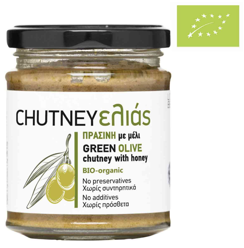 Chutney Olives Vertes Miel Family Farms
