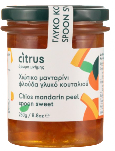 Ecorces mandarines Chios Citrus