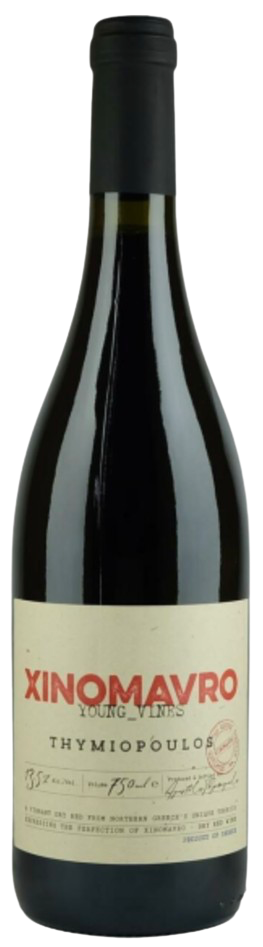 CDomaine THYMIOPOULOS Cépage Xinomavro Jeunes Vignes Vin Rouge Sec BIO AOP Naoussa Grèce